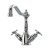 Bidbury&Co Warwick Dual Lvr Tap Chrome
