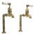 Bidbury&Co Hanford Bibcock Taps Polished Brass