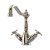 Bidbury&Co Warwick Dual Lvr Tap Nickel