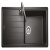 Rectangle Elements ELE1051AS 1.0B Sink Gr Black