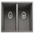 Rectangle Oridian Ign ORIUN7602CO 2.0B Sink Grey