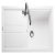 Rectangle Topaz Ign TOP1001AW/ 1.0B Sink Wht