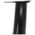 Leg w Adj D60x870mm Tub Steel Black