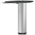 Fold Table Leg Cyl D50x705mm Steel Silver 9006
