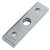 Screw-On Plate M10 60x16mm Galvanised Steel