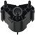 AXILO 78 Plinth Foot Top Sec Phillips Tri Black