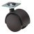 D50mm Twin Castor Swivel with Brake Plastic 38