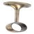 WithRobe Centre Support D25mm Zinc Alloy Antique Brs