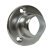 WithRobe Rail D25mm Socket Steel CP