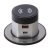 Powerdock 3in1 Qck WL+Dual USB Black/Aluminium