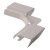 Loox5C Flex Plinth Pro Inr Crn Plastic Wht