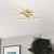 Eglo Lasana 4 LED IP20 CL 20.5W 3K L.Brw