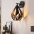 Eglo Carlton 1 WL L220 1x60W E27 Black/Copper