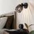 Eglo Girona IP20 WL 1x40W E27 Black/B.Brs
