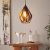 Eglo Carlton 1 1 Plastic D205 1x60W Black/Copper