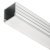 Loox5 2191 Profile SM 2.5M Plastic Silver Opl