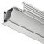 Loox5 1193 Profile Rectangle 2.5m Aluminium/Plastic SlvOpl
