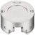 Loox LED Mod Dimmer/Cap Swt D35mm Plastic Silver