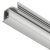 Loox5 1107 Profile Rectangle 3.0m Aluminium Silver/Opl