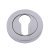 Escutcheons D53mm Profile Cyl Zinc Alloy PC