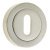 Bari D50mm Escutcheon Std KW Zinc Alloy SN