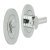 Bari D50mm Escutcheon WC/Turn Zinc Alloy PC