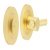 Bari D50mm Escutcheon WC/Turn Zinc Alloy SB