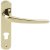 Lvr Hdls/Plt Multipoint Zinc Alloy PVD Polished Gold