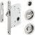 Startec WC Sld Dr Lock+Hkbolt BS50 NP