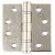 Butt Hinge BB Sqr 102x76mm 201 SSS