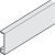 Slido D-Fo21 50B Clip Pnl 2.0m Aluminium Silver