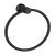 Provence Towel Ring 197x184x55mm Black