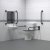 Nyma Pro Doc M Fixing Centres Toilet Set Grey 7005