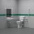Nyma Pro Doc M Fixing Centres Toilet Set Wht 9016