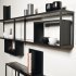 Smartcube Pole Sec x4 563mm Aluminium Black 793.05.301