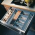 Cutlery Ins 50/60 500mm HG Plastic Silver/Grey - view 4