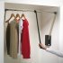 2004 WithRobe Pull Rail 600-1000mm Black/Chrome - view 2