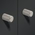 Graf Knob Aluminium Polished Chrome D17x28mm - view 2