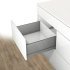 NPS Drawer Sides 250/500mm Silver 1pr - view 2