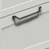 Osaka Pull Handle Zinc Alloy Sat Brass 96mm Fixing Centres - view 4