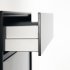 NPS Pre AsD Std Drawer 40kg 90/400mm Silver - view 2