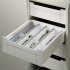 Cuisio Cut Tray 423/600mm Plastic/Aluminium Wht - view 2