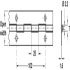 Cont Hinge 1829x51mm 36 Holes Stainless Steel - view 2