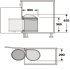 Hailo Mono SO 400 Bin Hinged 15L Dk Grey - view 3