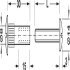 Connecting Screw M6x36-46mm Steel NP - view 3