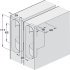 Soss Concealed Door Closer Kit Zinc Alloy/Steel BNP - view 3