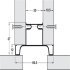 Gola System D Profile Vrt Mid 2.67m Aluminium Brz - view 3