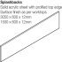 Minerva S/B Half 1500x600x12mm CopFl - view 2