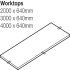 Timber Walnut WithT 4100x650x28mm - view 3