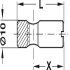 Cross Dowel M6x30mm Eccentric Bright Steel - view 2